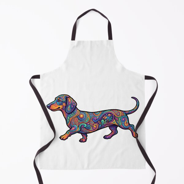 Item preview, Smiling Dachshund designed and sold by Botanica Trip.