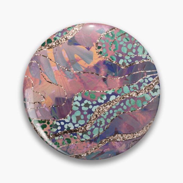 Item preview, Tropical Batik Animal Glam 1 (Photo of Glitter Only - Not Reflective) designed and sold by Anita's & Bella's Art.