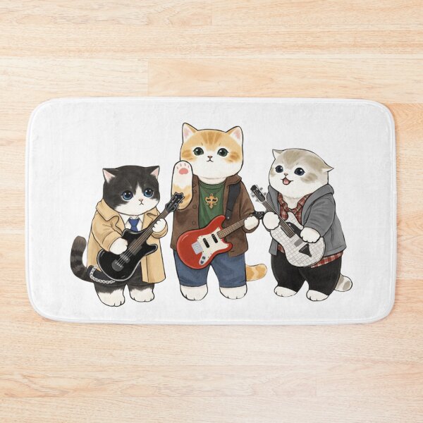 Item preview, Dean, Sam & Castiel Cat Band Cute Supernatural Fan Art designed and sold by Reyxava.