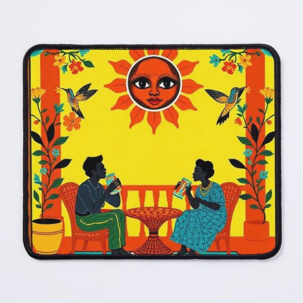 Item preview, Traditional Mexican Folk Art - The Sunlit Porch & Coffee designed and sold by VizualBites.