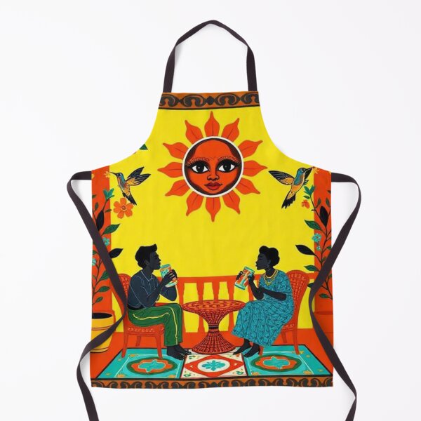 Item preview, Traditional Mexican Folk Art - The Sunlit Porch & Coffee designed and sold by VizualBites.