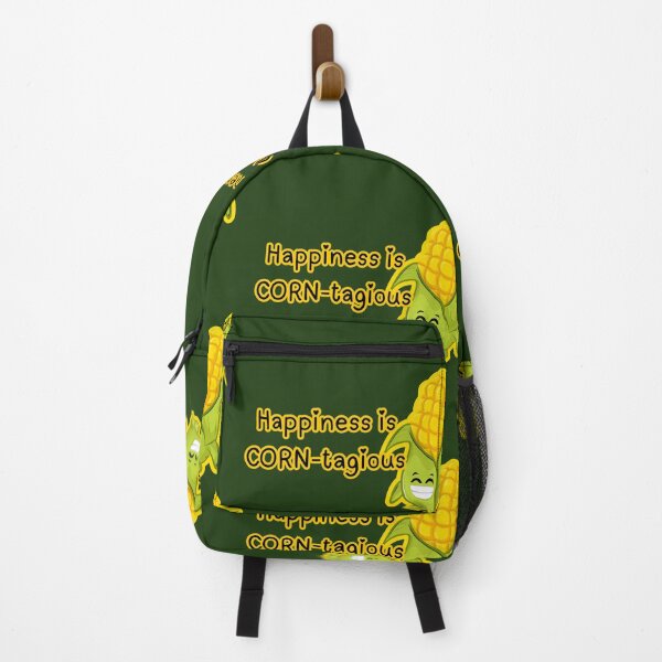 Item preview, Happiness is CORN-tagious Cute Corn Pun Art designed and sold by The-Melon-Cart.