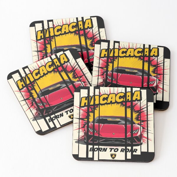 Item preview, Lamborghin Huracá EVO, 60s comic energy Born to Roar 14 designed and sold by Neon G.