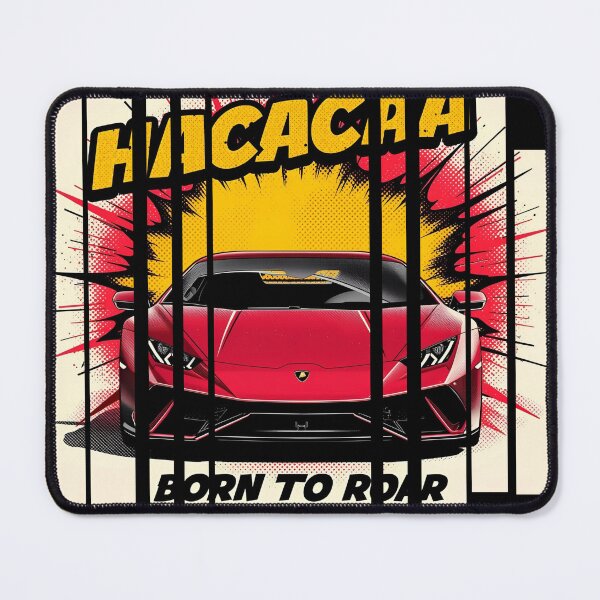Item preview, Lamborghin Huracá EVO, 60s comic energy Born to Roar 14 designed and sold by Neon G.
