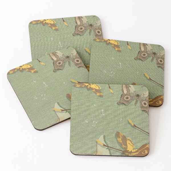 Item preview, Hand-Drawn Moth Pattern designed and sold by StillHourStudio.