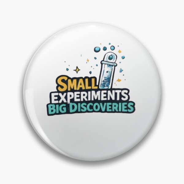 Item preview, Small Experiments Big Discoveries – Science Lab Design designed and sold by Amr Darwish Graphic designer.