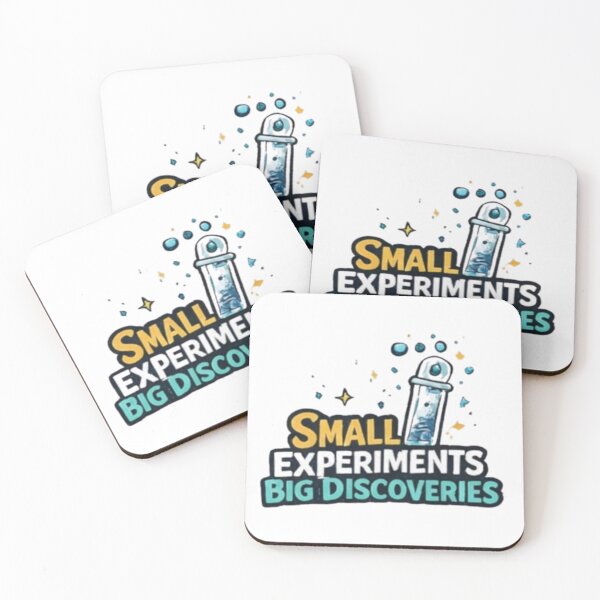 Item preview, Small Experiments Big Discoveries – Science Lab Design designed and sold by Amr Darwish Graphic designer.