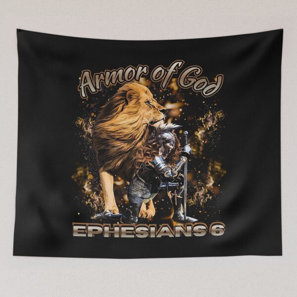 Item preview,   Armor of God (Warrior's Prayer) designed and sold by Tripp Art Studio.