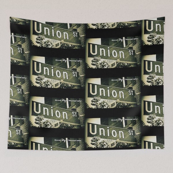 Item preview, Union Street, Pasadena, California by Mistah Wilson designed and sold by The Street Sign Store.