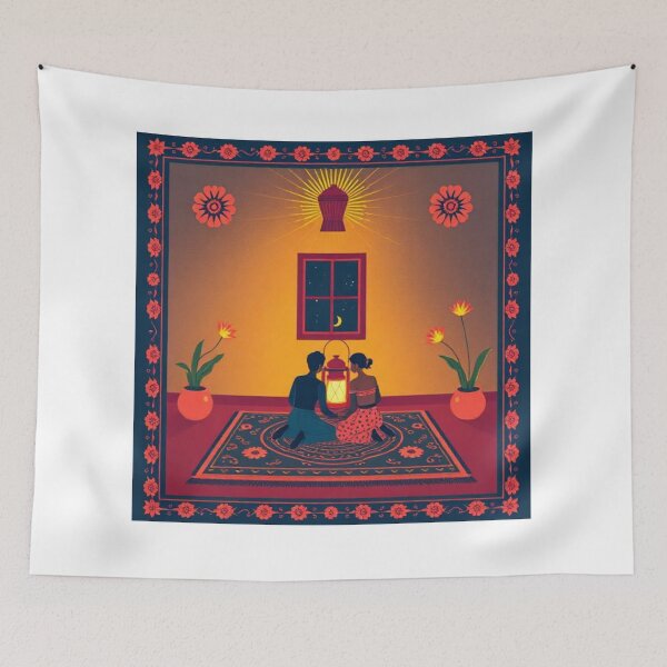 Item preview, Traditional Mexican Folk Art - The Lantern Light Conversation designed and sold by VizualBites.