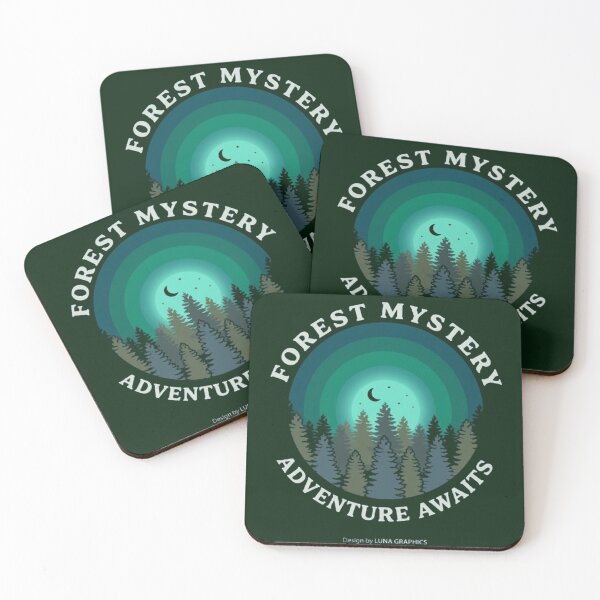 Item preview, Forest Mystery – Adventure Awaits Emblem Design designed and sold by Dogandesighn.