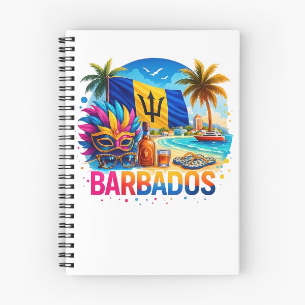 Item preview, Barbados Beach Carnival Rum Trident Island Tropical Vibes designed and sold by NUMAcreations.