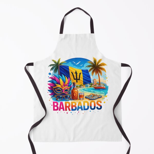 Item preview, Barbados Beach Carnival Rum Trident Island Tropical Vibes designed and sold by NUMAcreations.