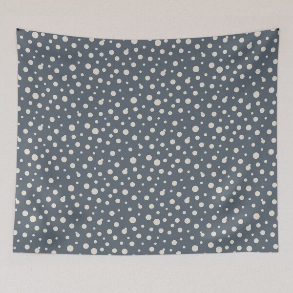 Item preview, Cool Calm Points Mist Blue Midnight designed and sold by Kreativa1.