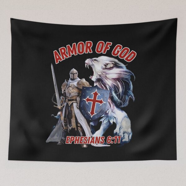 Item preview,   Armor of God Fully Armored designed and sold by Tripp Art Studio.