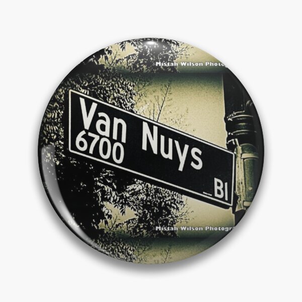 Item preview, Van Nuys Boulevard, SFV, Los Angeles, California by Mistah Wilson designed and sold by The Street Sign Store.