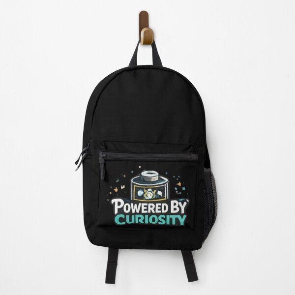 Item preview, Powered By Curiosity – Science Student Design designed and sold by Amr Darwish Graphic designer.