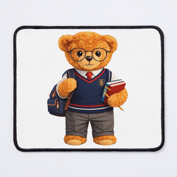 Item preview, Cute Preppy Academic Teddy Bear Student - Scholar Bear Graphic designed and sold by CuteBear87.