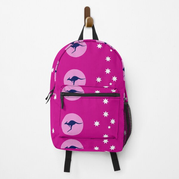 Item preview, Pink Aussie Sun Flag. Australia designed and sold by Kangaroo Sun.