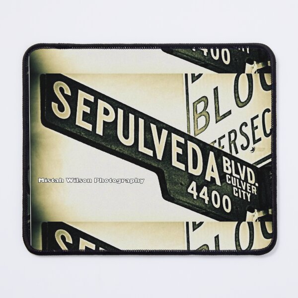 Item preview, Sepulveda Blvd, Culver City, California by Mistah Wilson designed and sold by The Street Sign Store.