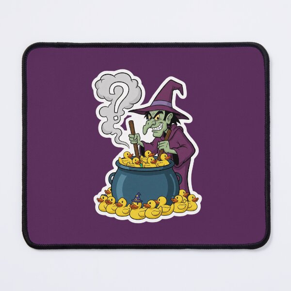 Item preview, Wicked Witch Cooking Rubber Ducks - Funny Halloween Cauldron Art designed and sold by Valeriia_Isaieva.