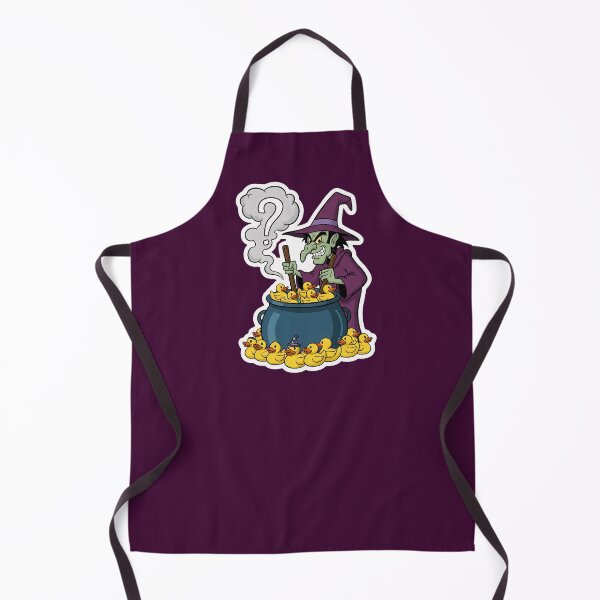 Item preview, Wicked Witch Cooking Rubber Ducks - Funny Halloween Cauldron Art designed and sold by Valeriia_Isaieva.