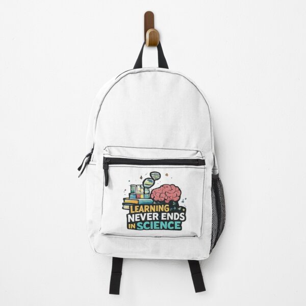 Item preview, Learning Never Ends In Science – STEM Quote designed and sold by Amr Darwish Graphic designer.