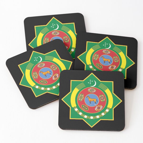 Item preview, Turkmenistan emblem designed and sold by tony4urban.