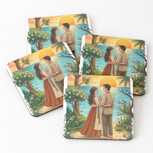 Item preview, The sea and lovers. designed and sold by PP&RAINBOW SHOP.
