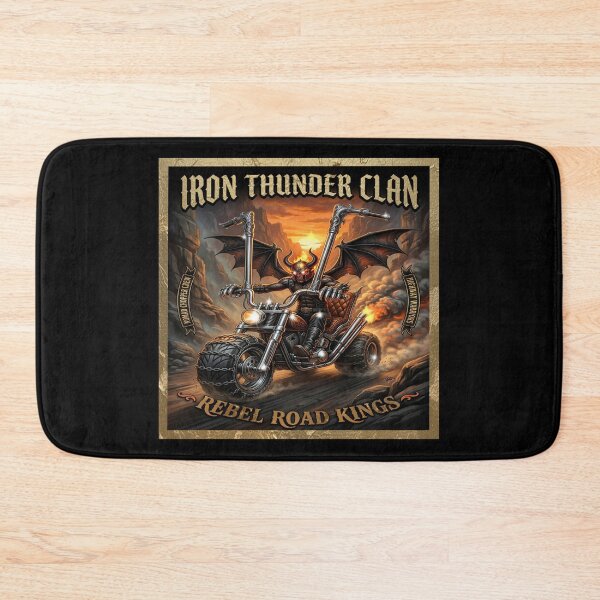 Item preview, Iron Thunder Clan - Rebel Road Kings Biker Demon Chopper designed and sold by Italian Ink Studio.