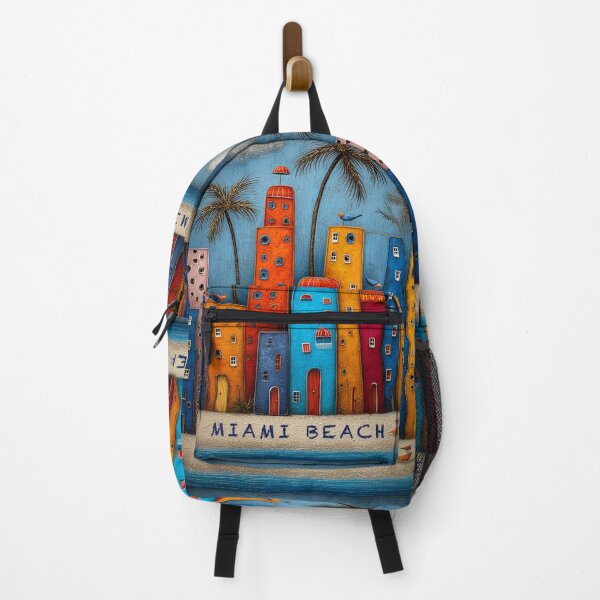 Item preview, Miami BeachTravel Poster designed and sold by MaryFiore.