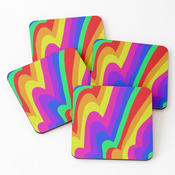 Item preview, Fluid Pride - Vibrant Abstract Rainbow Waves designed and sold by PitusArk.
