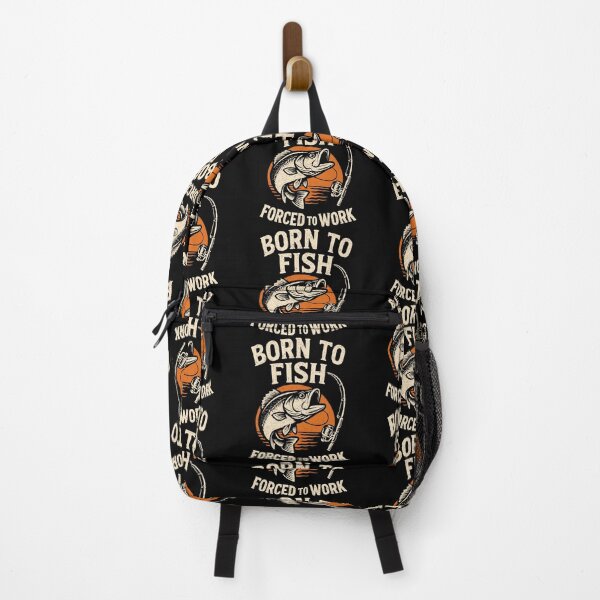 Item preview, Funny fishing gift: Born to Fish fishing saying designed and sold by Pineapple-Tree.