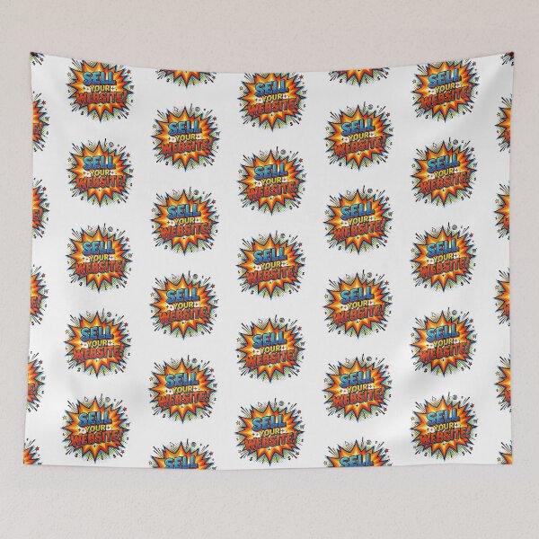 Item preview, Sell Your Website - Comic Explosion Pop Art Sticker Design designed and sold by WowDezign.