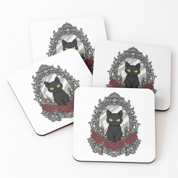 Item preview, Midnight Mirror Cat designed and sold by PGRprint.