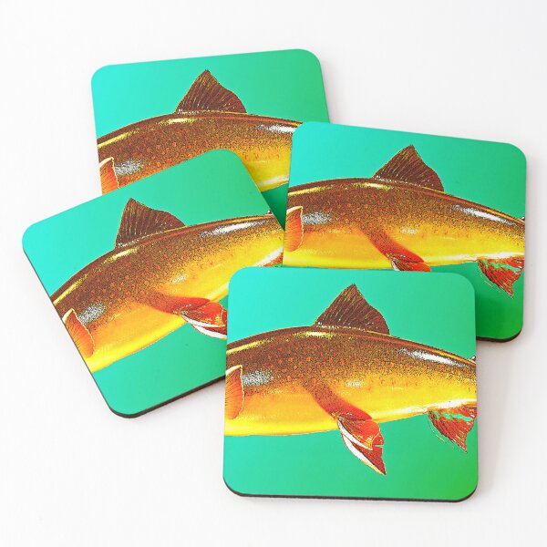 Item preview, Eastern Brook Trout, Digital Portrait designed and sold by AMacGPhilly.