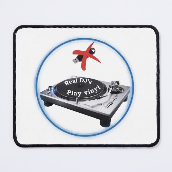 Item preview, Real DJs Play Vinyl – Turntable Design designed and sold by Lawn073.