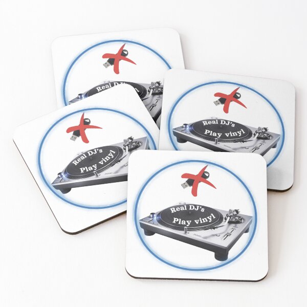 Item preview, Real DJs Play Vinyl – Turntable Design designed and sold by Lawn073.