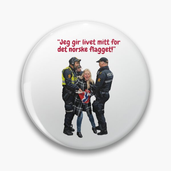Item preview, Jeg gir livet mitt for det norske flagget designed and sold by Butikken.