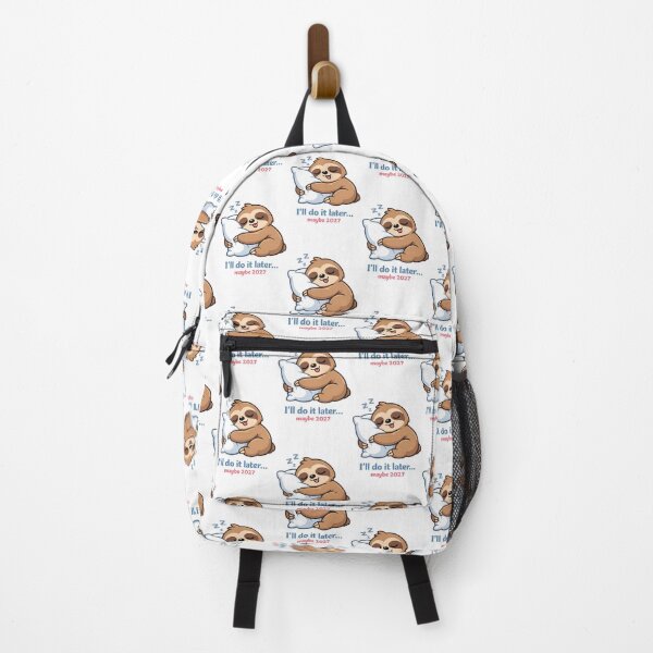 Item preview, Funny Sloth Nap - I'll Do It Later Maybe 2027  designed and sold by Rawecz Studio.