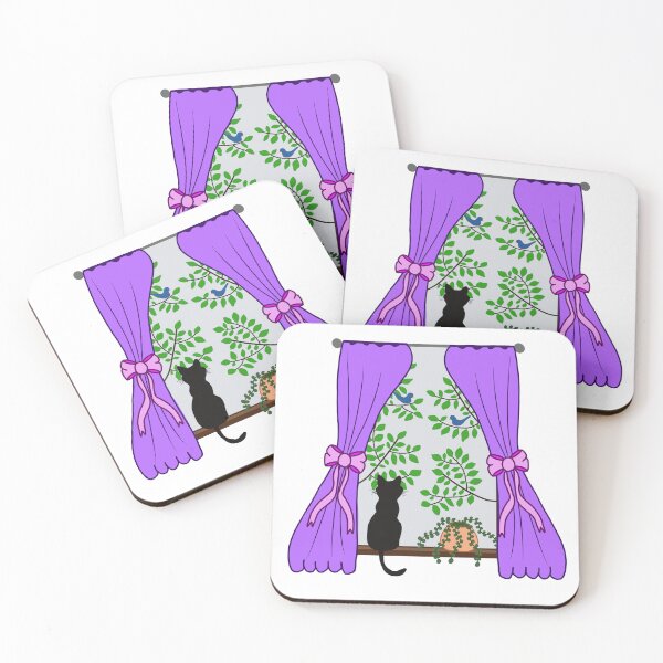 Item preview, Birdwatching Cat designed and sold by Deb By Design.