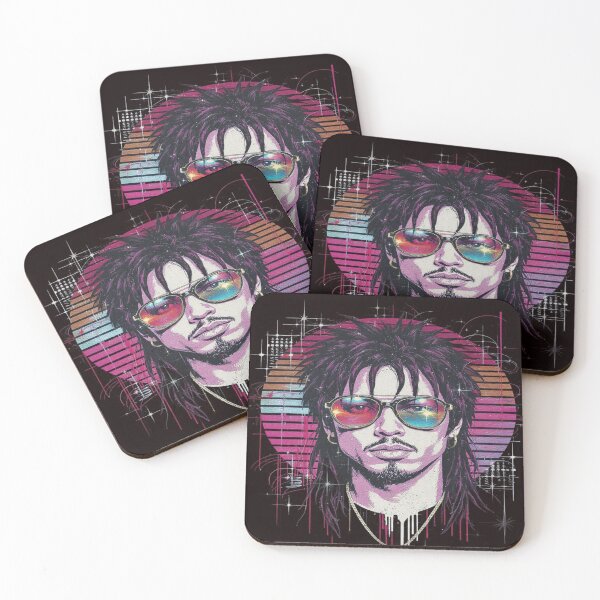 Item preview, Retro Rock Star Portrait – 80s Retro Vaporwave Glitch Aesthetic designed and sold by ZChrome.