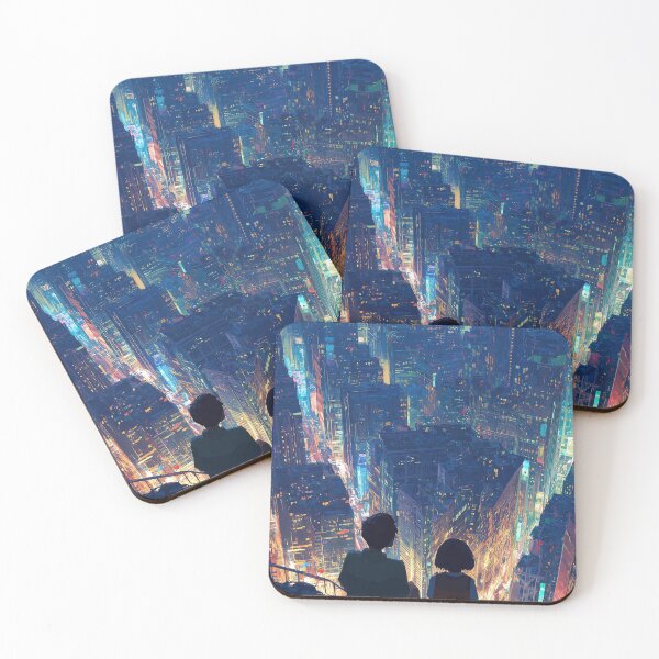 Item preview, Neon Whispers Above the Skyline designed and sold by Venon28.