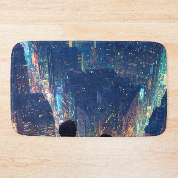 Item preview, Neon Whispers Above the Skyline designed and sold by Venon28.
