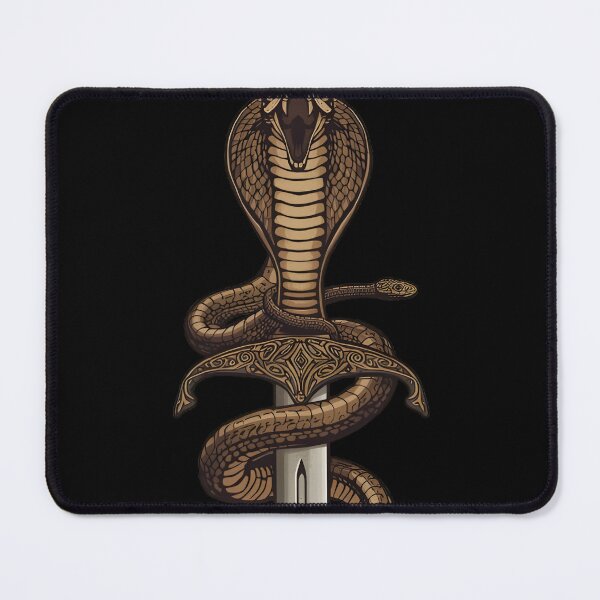 Item preview, Golden Cobra on Silver Dagger designed and sold by Askarra123.