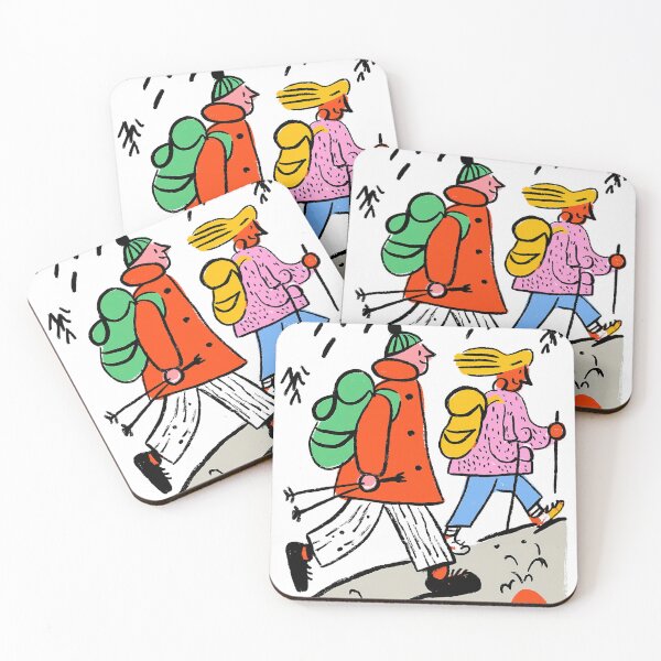 Item preview, Rainy Trek with Two Adventurers designed and sold by Venon28.