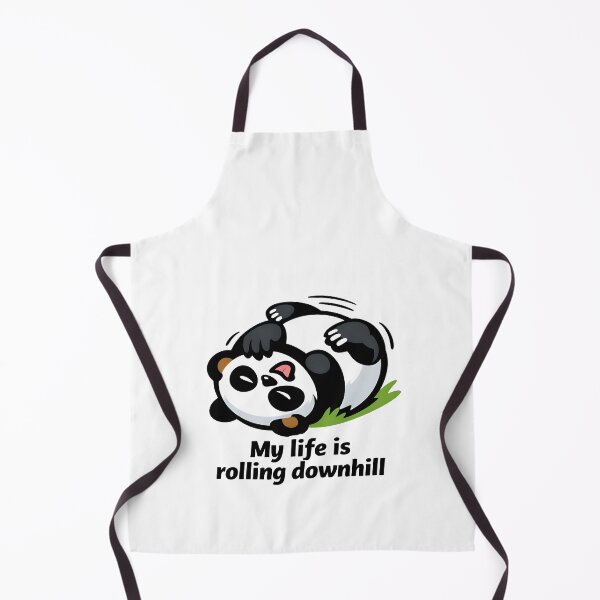 Item preview, Clumsy Panda - My Life Is Rolling Downhill designed and sold by Rawecz Studio.