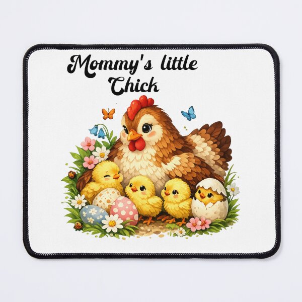 Item preview, Heartwarming Easter greetings – Loving mother hen with chicks | Romantic Easter T-shirt design with humor designed and sold by CoolContent Factory.