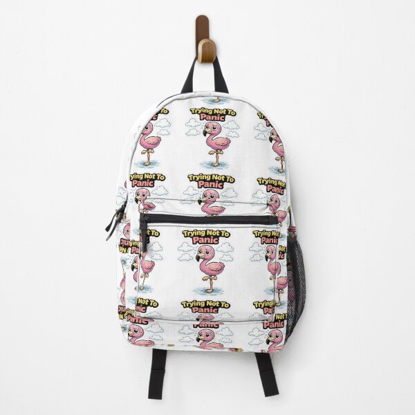 Item preview, Flamingo meme- Trying not to panic designed and sold by Gentlestate.