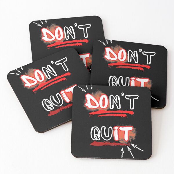 Item preview, Don’t Quit Do It Graffiti Quote designed and sold by Snedsdigital.